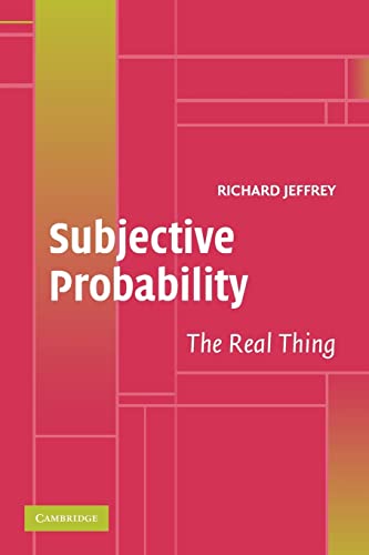 Stock image for Subjective Probability: The Real Thing for sale by HPB-Red