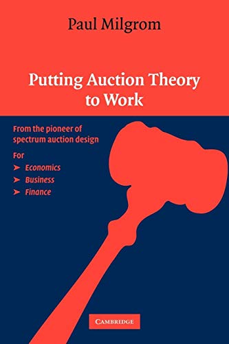 Stock image for Putting Auction Theory to Work (Churchill Lectures in Economics) for sale by BGV Books LLC