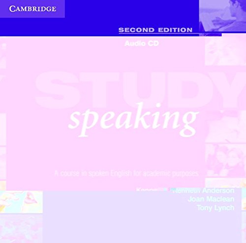 Beispielbild fr Study Speaking: A Course in Spoken English for Academic Purposes zum Verkauf von medimops
