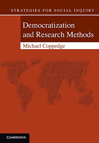 9780521537278: Democratization and Research Methods Paperback: The Methodology of Comparative Politics (Strategies for Social Inquiry)