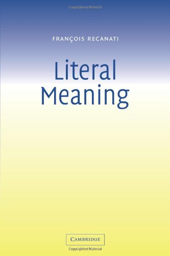 Stock image for Literal Meaning for sale by SecondSale