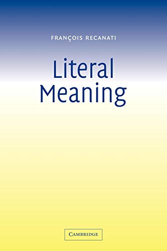 Stock image for Literal Meaning for sale by SecondSale