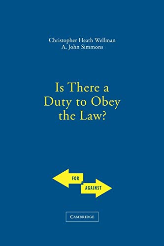 Beispielbild fr Is There a Duty to Obey the Law? zum Verkauf von Better World Books: West