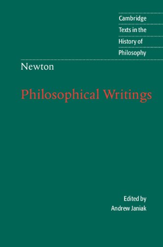 Beispielbild fr Isaac Newton: Philosophical Writings (Cambridge Texts in the History of Philosophy) zum Verkauf von ZBK Books