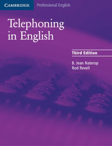 9780521539111: Telephoning in English Pupil's Book 3rd Edition (Cambridge Professional English) - 9780521539111