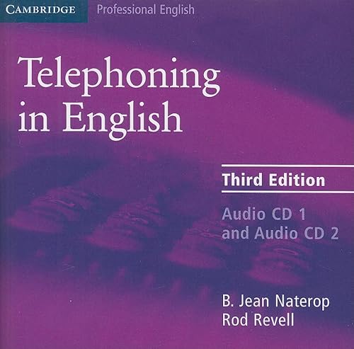Beispielbild fr Telephoning in English (Cambridge Professional English) zum Verkauf von medimops