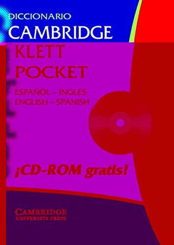 Imagen de archivo de Diccionario Cambridge Klett Pocket Espaol-Ingls/English-Spanish Flexicover with CD ROM a la venta por medimops