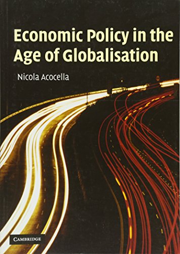 Beispielbild fr Economic Policy in the Age of Globalisation zum Verkauf von WorldofBooks