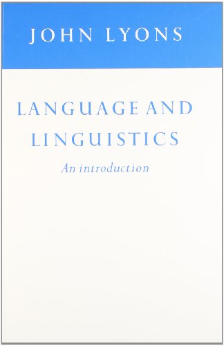 9780521540889: Language and Linguistics