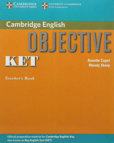 9780521541503: Objective KET Teacher's Book