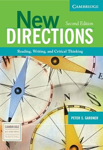 9780521541725: New Directions: Reading, Writing, and Critical Thinking (Cambridge Academic Writing Collection)