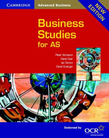 Stock image for Cambridge Business Studies for AS for sale by Better World Books Ltd