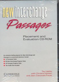 New Interchange/Passages Placement and Evaluation CD-ROM (New Interchange English for International Communication) (9780521542005) by Lesley, Tay; Hansen, Christa; Zukowski/Faust, Jean