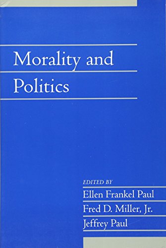 Imagen de archivo de Morality and Politics: Volume 21, Part 1 (Social Philosophy and Policy) a la venta por MusicMagpie