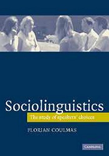 9780521543071: Sociolinguistics