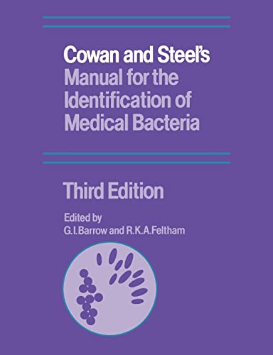 Stock image for Cowan and Steel's Manual for the Identification of Medical Bacteria for sale by Lakeside Books