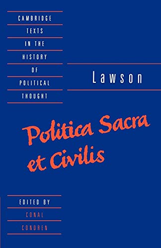 9780521543415: Lawson: Politica Sacra et Civilis