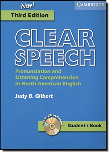 Beispielbild fr Clear Speech Student's Book with Audio CD: Pronunciation and Listening Comprehension in American English [With CD] zum Verkauf von ThriftBooks-Atlanta
