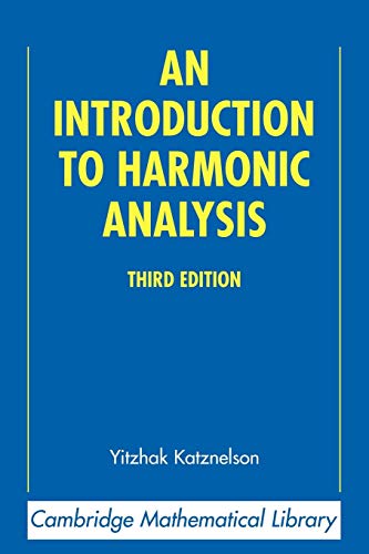 9780521543590: An Introduction to Harmonic Analysis (Cambridge Mathematical Library)