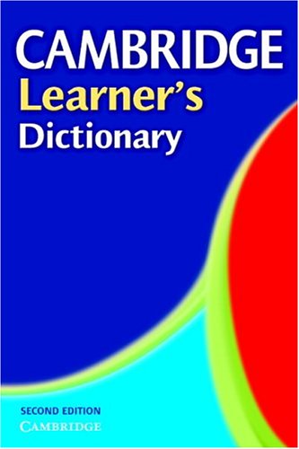 Stock image for Cambridge Learner's Dictionary for sale by Better World Books