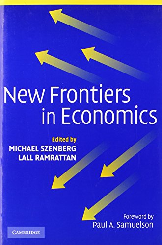 9780521545365: New Frontiers in Economics