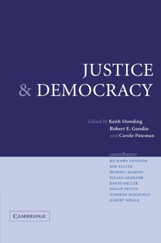 Beispielbild fr Justice And Democracy 2004. Cambridge University Press. Paperback. xiii,228pp. References. Index. zum Verkauf von Antiquariaat Ovidius