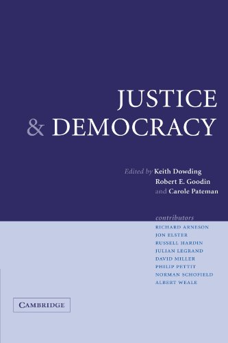 Imagen de archivo de Justice and Democracy: Essays for Brian Barry a la venta por ThriftBooks-Dallas