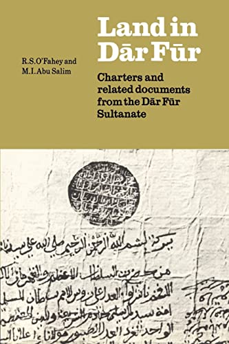 9780521545631: Land in Dar Fur: Charters and Related Documents from the Dar Fur Sultanate