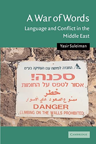 9780521546560: A War of Words: Language and Conflict in the Middle East