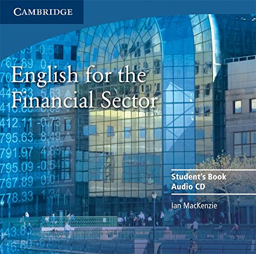 9780521547284: English for the Financial Sector Audio CD