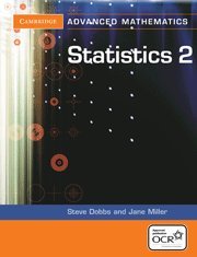 Beispielbild fr Statistics 2 for OCR (Cambridge Advanced Level Mathematics for OCR) zum Verkauf von WorldofBooks