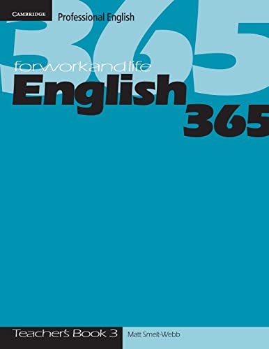 Imagen de archivo de English365 3 Teacher's Book a la venta por MusicMagpie