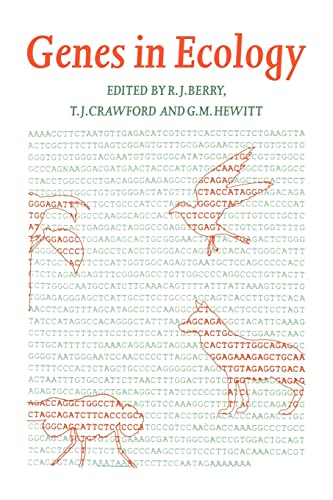 9780521549363: Genes in Ecology: 33rd Symposium of the British Ecological Society (Symposia of the British Ecological Society)