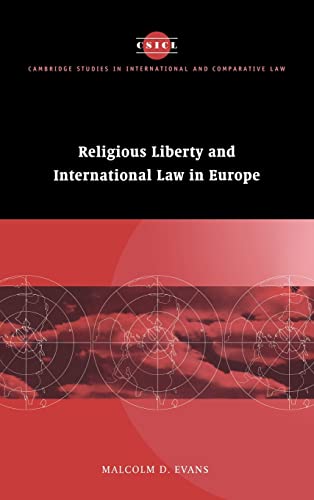 Stock image for Religious Liberty and International Law in Europe for sale by Better World Books