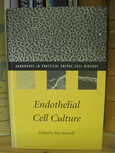 9780521550246: Endothelial Cell Culture (Handbooks in Practical Animal Cell Biology)