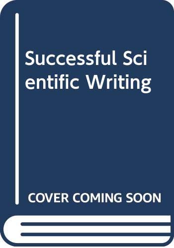 9780521550888: Successful Scientific Writing