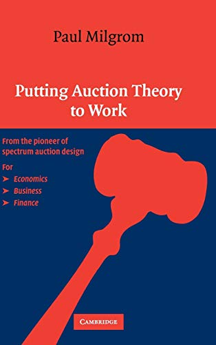 Imagen de archivo de Putting Auction Theory to Work (Churchill Lectures in Economics) a la venta por Prior Books Ltd