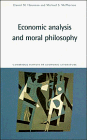 Imagen de archivo de Economic Analysis and Moral Philosophy (Cambridge Surveys of Economic Literature) a la venta por AwesomeBooks