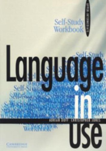 Stock image for Language in Use Upper-intermediate Self-study workbook for sale by mountain