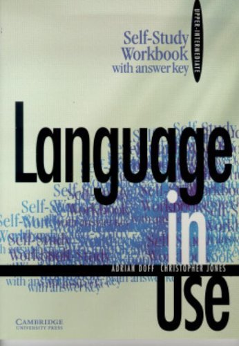 Beispielbild fr Language in Use Upper-intermediate Self-study workbook with answer key zum Verkauf von Ammareal