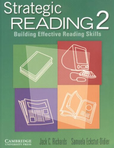 Imagen de archivo de Strategic Reading 2 Student's Book: Building Effective Reading Skills a la venta por ThriftBooks-Atlanta