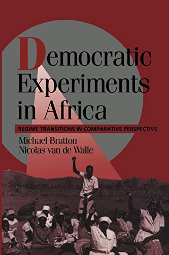 Beispielbild fr Democratic Experiments in Africa: Regime Transitions in Comparative Perspective (Cambridge Studies in Comparative Politics) zum Verkauf von Chiron Media