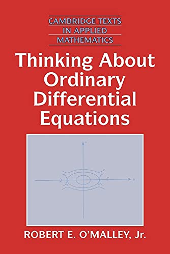 9780521557429: Thinking About Ord Diff Equations