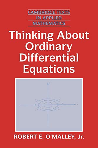 9780521557429: Thinking About Ord Diff Equations