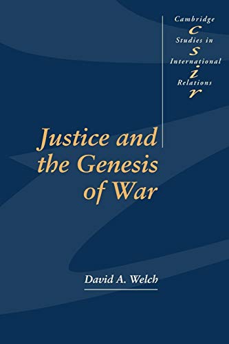 Justice And The Genesis Of War