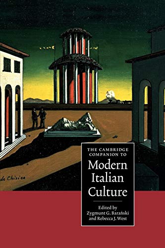 Imagen de archivo de The Cambridge Companion to Modern Italian Culture (Cambridge Companions to Culture) a la venta por Decluttr