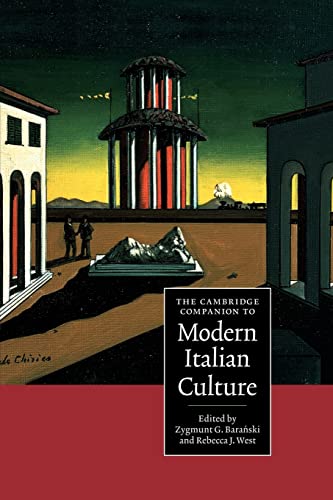 9780521559829: The Cambridge Companion to Modern Italian Culture (Cambridge Companions to Culture)