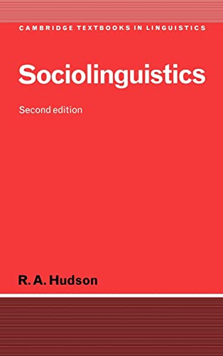Sociolinguistics Second Edition