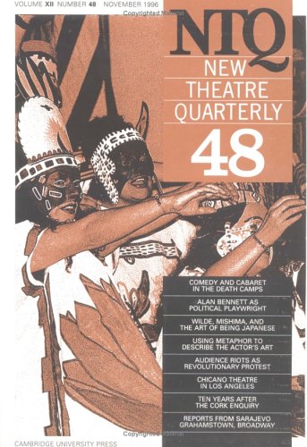 9780521565004: New Theatre Quarterly 48: Volume 12, Part 4