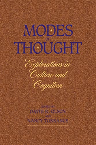Imagen de archivo de Modes of Thought: Explorations in Culture and Cognition a la venta por HPB-Red
